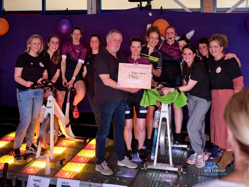 Spinnen voor het Fietsenproject
